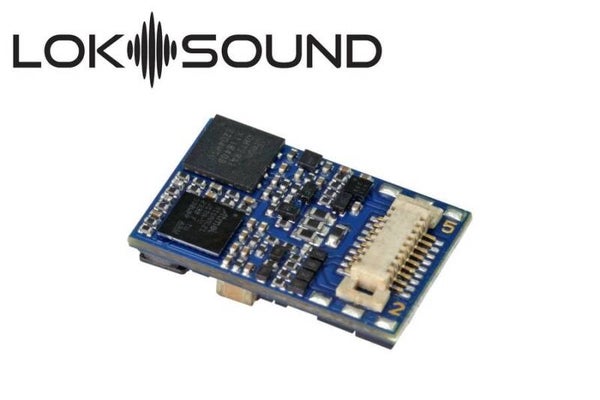 ESU 58928 LokSound 5 Nano DCC Leerdecoder, Next18, mit Lautsprecher 11x15mm, N, TT, H0