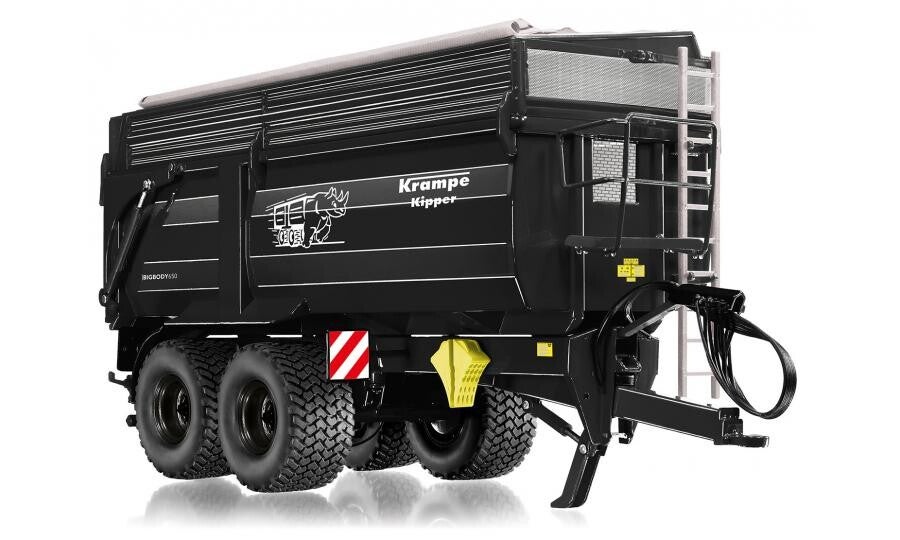 WIKING 077871 Krampe Big Body 650 Hinterkipper mit Silageaufsatz