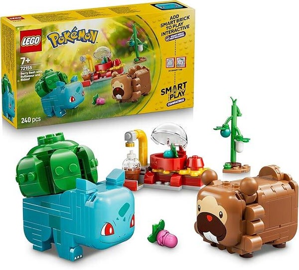 LEGO 72155 Pokémon SMART Play Beerenfete mit Bisasam und Bidiza