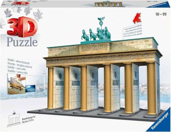 Ravensburger 3D Puzzle 12551 Brandenburger Tor Das Berliner Wahrzeichen