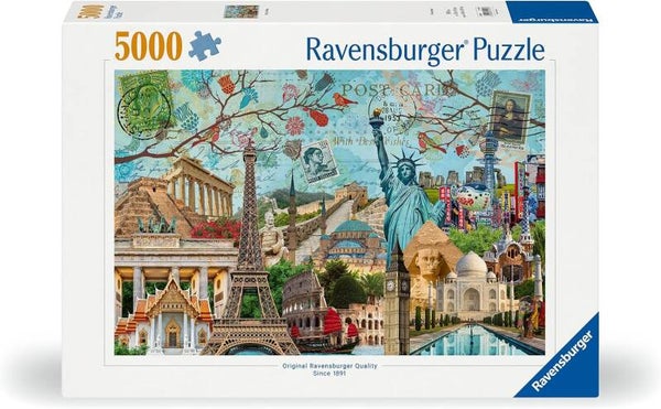 Ravensburger Puzzle 17118 Grosstadt-Collage