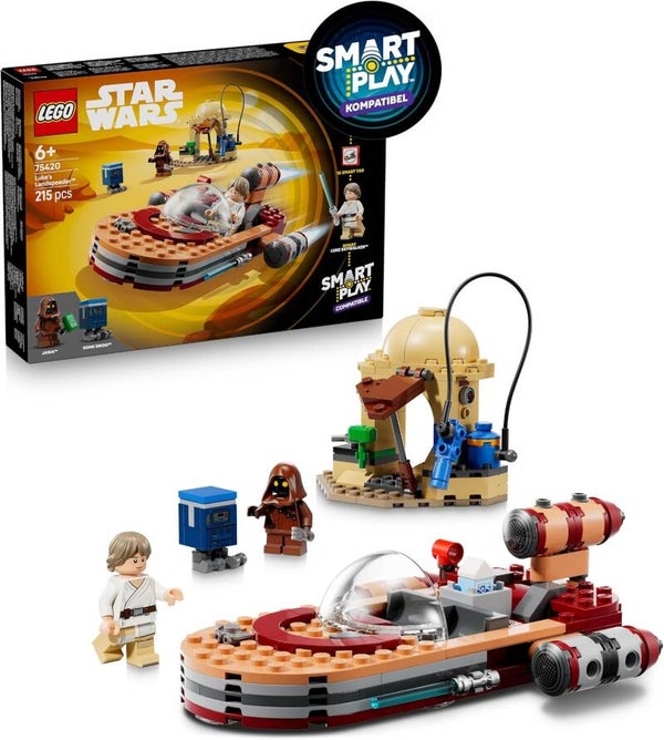 LEGO Star Wars 75420 SMART Play: Lukes Landspeeder