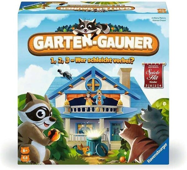 Ravensburger 22698 Garten-Gauner: 1, 2, 3 - Wer Schleicht vorbei?
