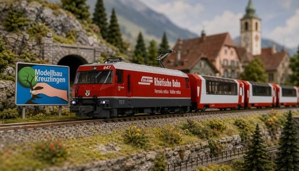 KATO N 10-2026 Glacier Express Excellence Class 3-teilige Grundeinheit