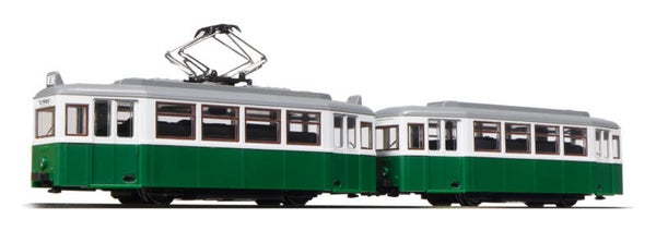 KATO N 14-806-2 Strassenbahn Düwag, grün/weiss