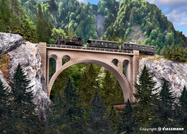 Kibri 37666 N/Z Maggiatal-Brücke, eingleisig