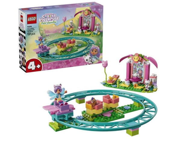 LEGO 11214 Gabbys Puppenhaus Feenachterbahn und Teeparty