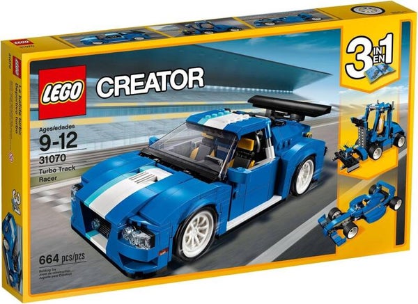 LEGO Creator 31070 3 in 1 Turborennwagen
