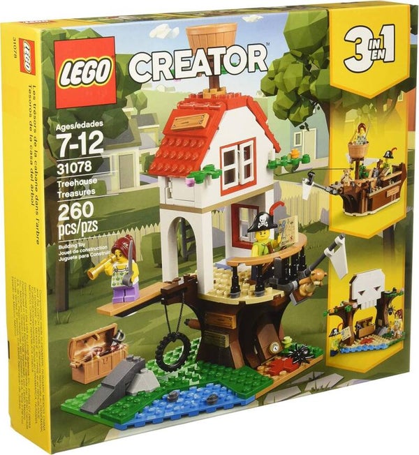 LEGO Creator 31078 3 in 1 Baumhausschätze
