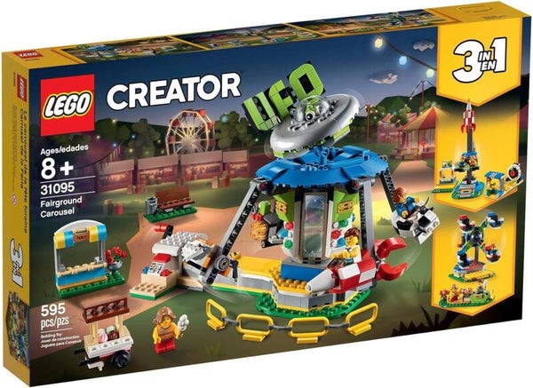 LEGO Creator 31095 3 in 1 Jahrmarktkarussell