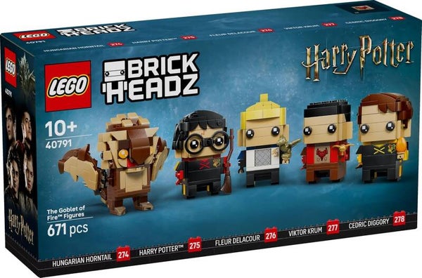 LEGO Harry Potter 40791 Figure Brickheadz Torneo Tremaghi
