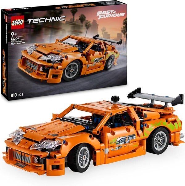 LEGO 42204 Technic Fast and Furious Toyota Supra MK4
