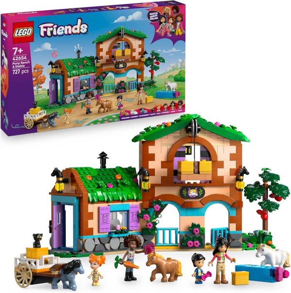 LEGO 42654 Friends Ponyhof und Stall