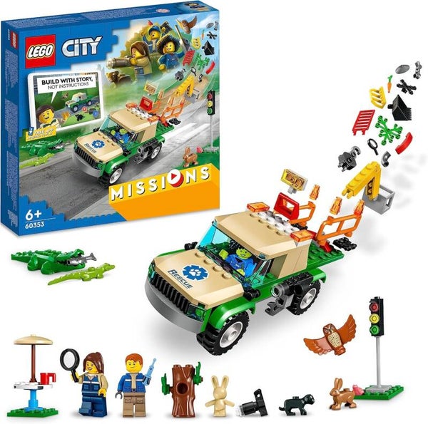 LEGO CITY 60353 City Tierrettungsmissionen