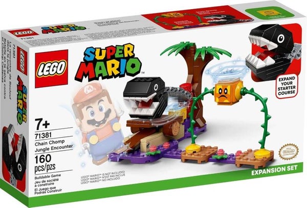 LEGO Super Mario 71381 Begegnung mit dem Kettenhund