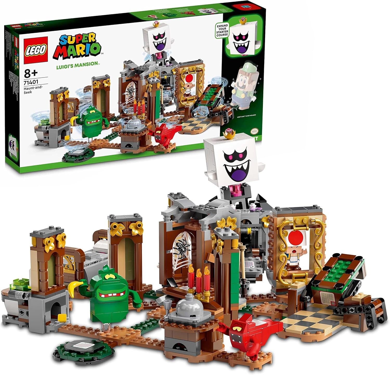 LEGO Super Mario 71401 Luigi's Mansion: Gruseliges Versteckspiel Erweiterungsset