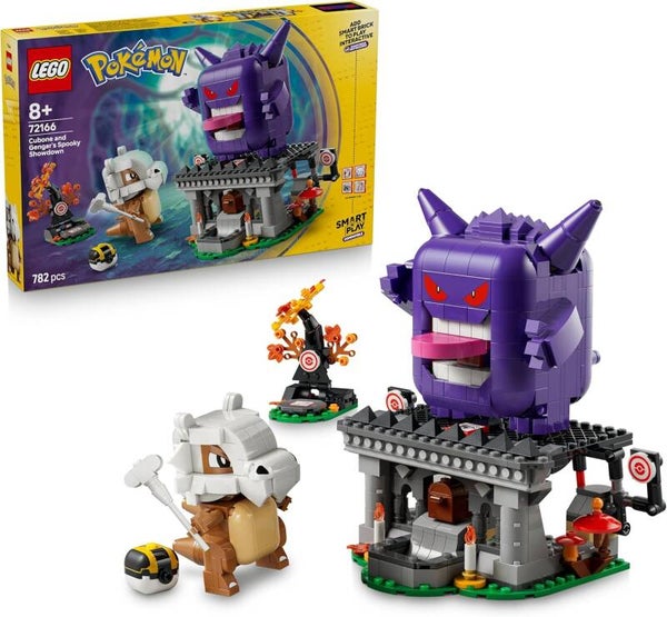 LEGO 72166 Pokémon SMART Play Tragossos und Gengars Gruselduell