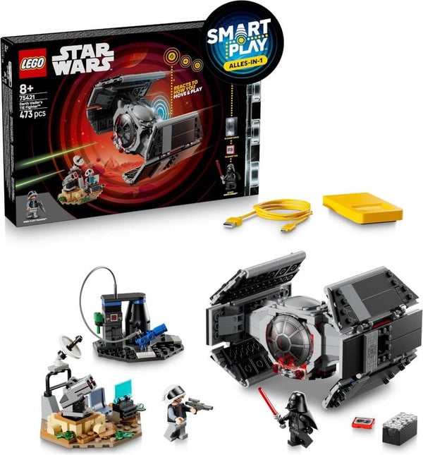 LEGO Star Wars 75421 SMART Play: Darth Vaders TIE Fighter