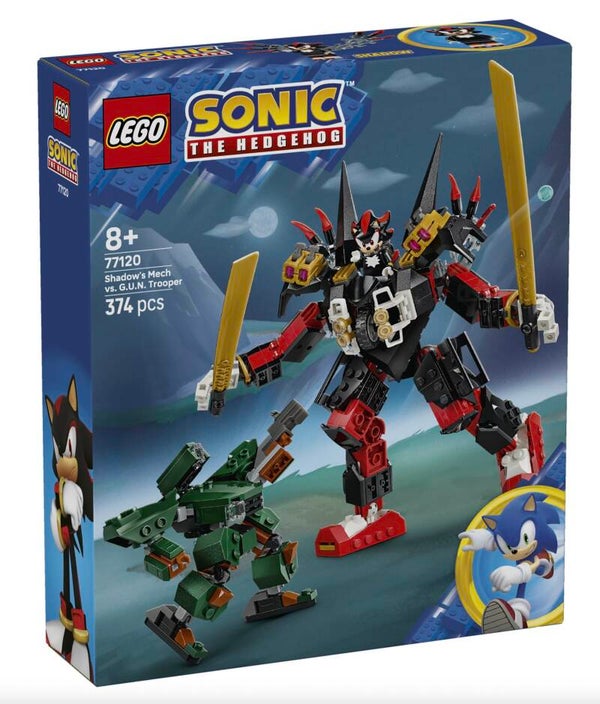 LEGO 77120 Sonic the Hedgehog - Shadow's Robot vs G.U.N. Trooper