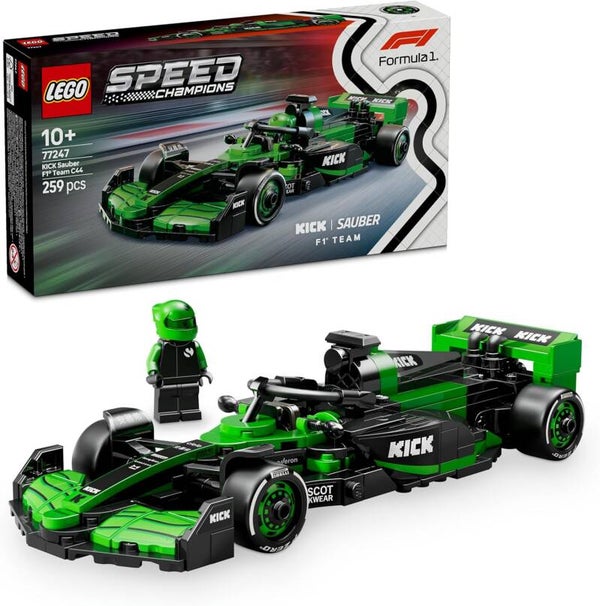 LEGO Speed Champions 77247 Kick Sauber F1 Team C44 Rennauto
