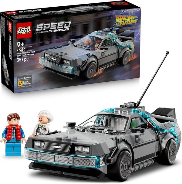 LEGO 77256 Speed Champions Zeitmaschine aus Zurück in die Zukunft