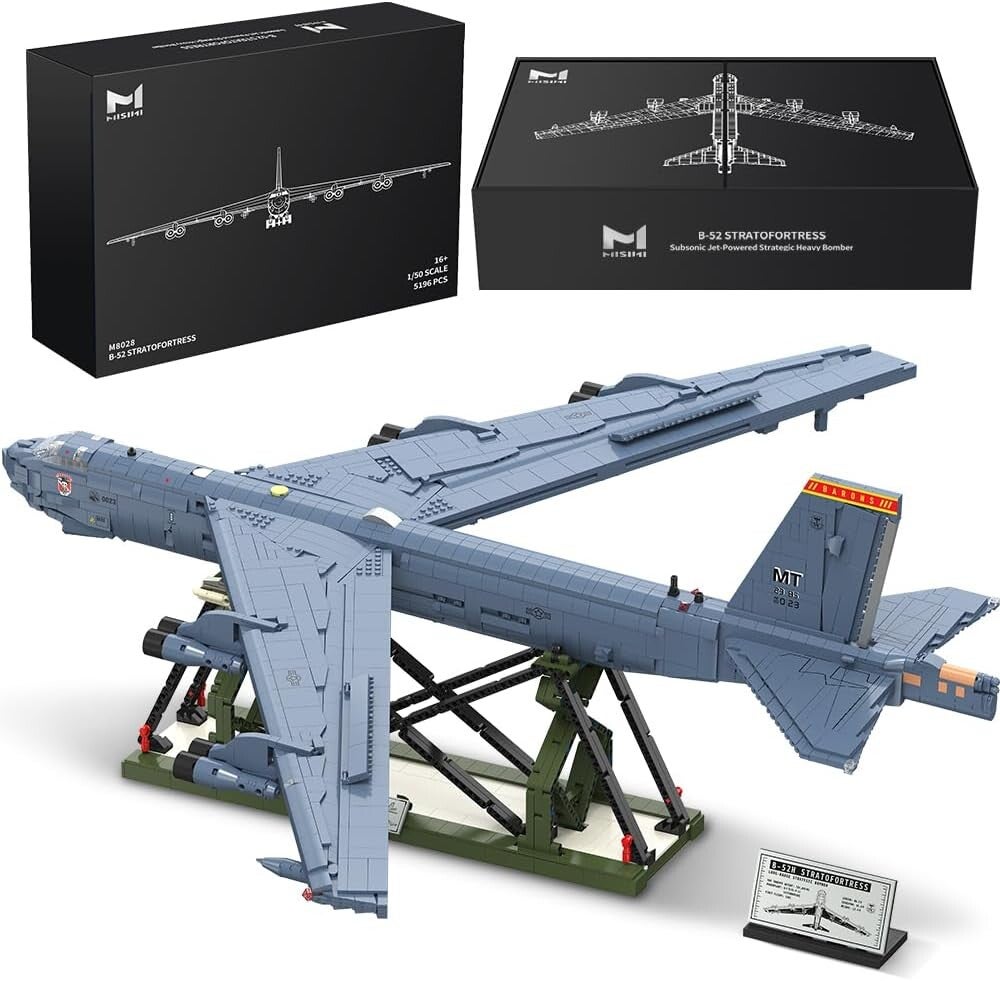 MISINI M8028 1:50 B-52H Stratofortress Bomber