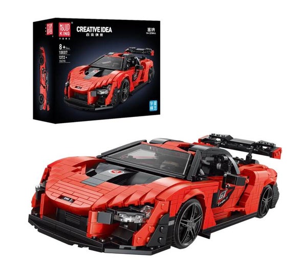 Mould King 10007 Creative Senna GTR Sportwagen