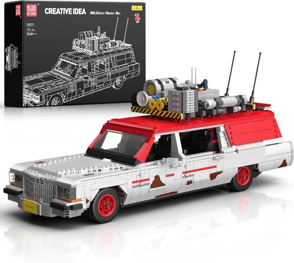 Mould King 10071 Ghost Bus Technik Car Modell