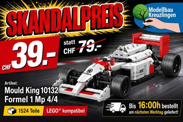 Mould King 10132 Formel 1 Mp 4/4