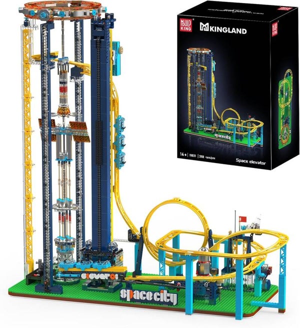 Mould King 11031 Weltraumaufzug, Achterbahn