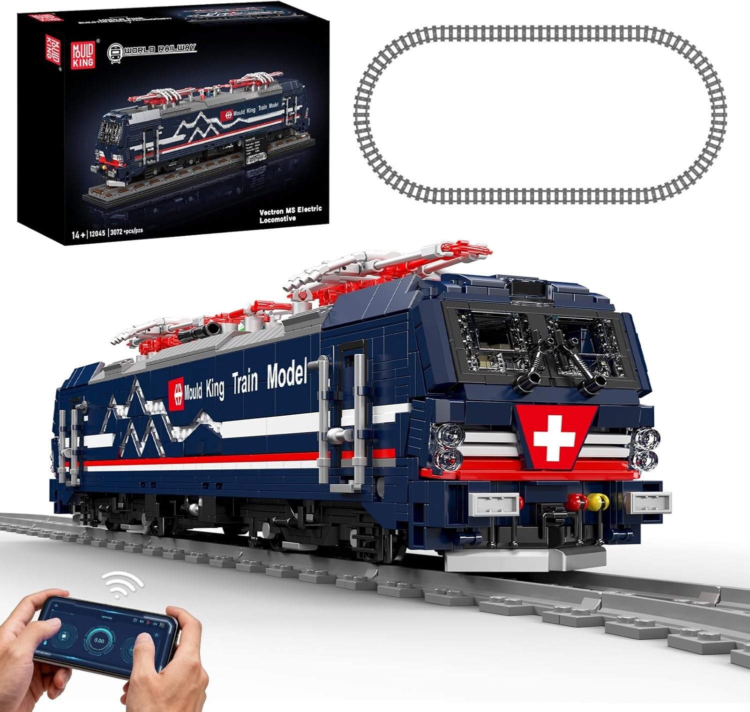 Mould King 12045 Vectron MS SBB Lokomotive