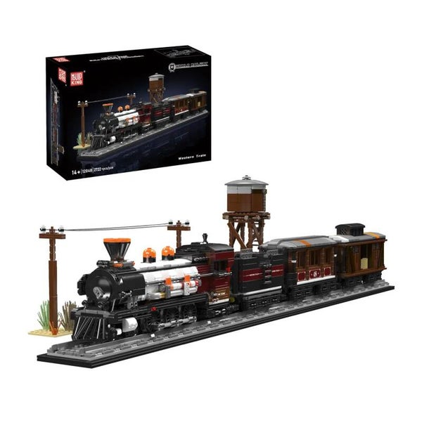 Mould King 12048 Western Train Zug