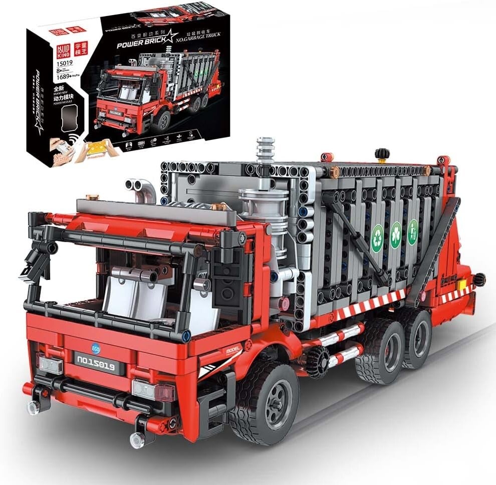 Mould King 15019 Müllwagen Remote Control