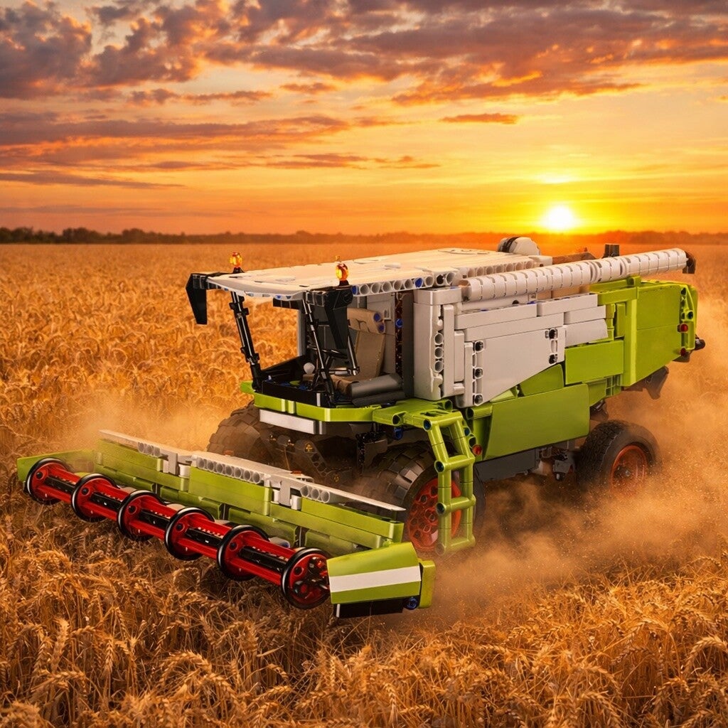 Mould King 17014 Mähdrescher