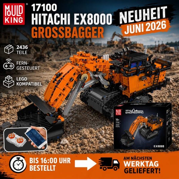 Mould King 17100 Hitachi EX8000 Grossbagger