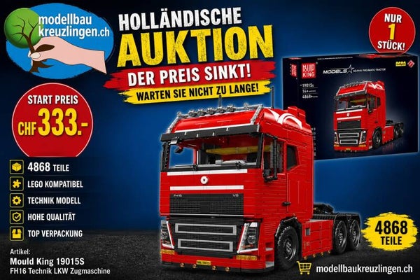 Mould King 19015S FH16 Technik LKW Zugmaschine