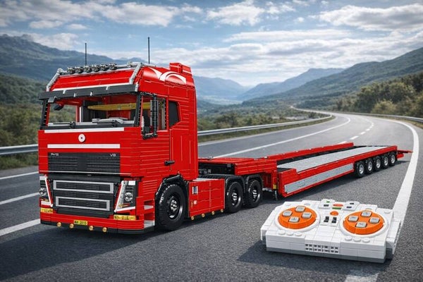 Mould King 19015S FH16 Technik LKW Zugmaschine und Anhänger