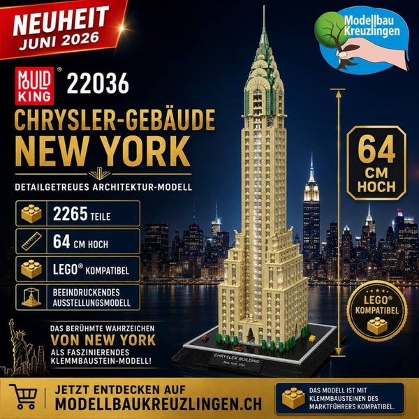 Mould King 22036 Chrysler-Gebäude New York
