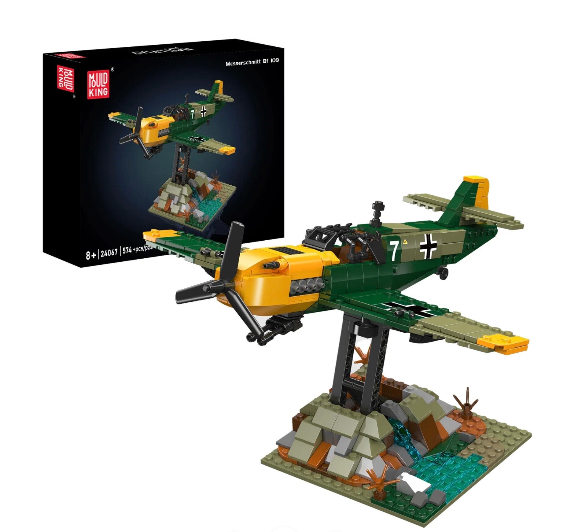 Mould King 24067 Messerschmitt Bf 109