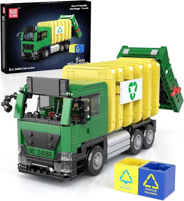Mould King 24088 Ökologischer Müllwagen