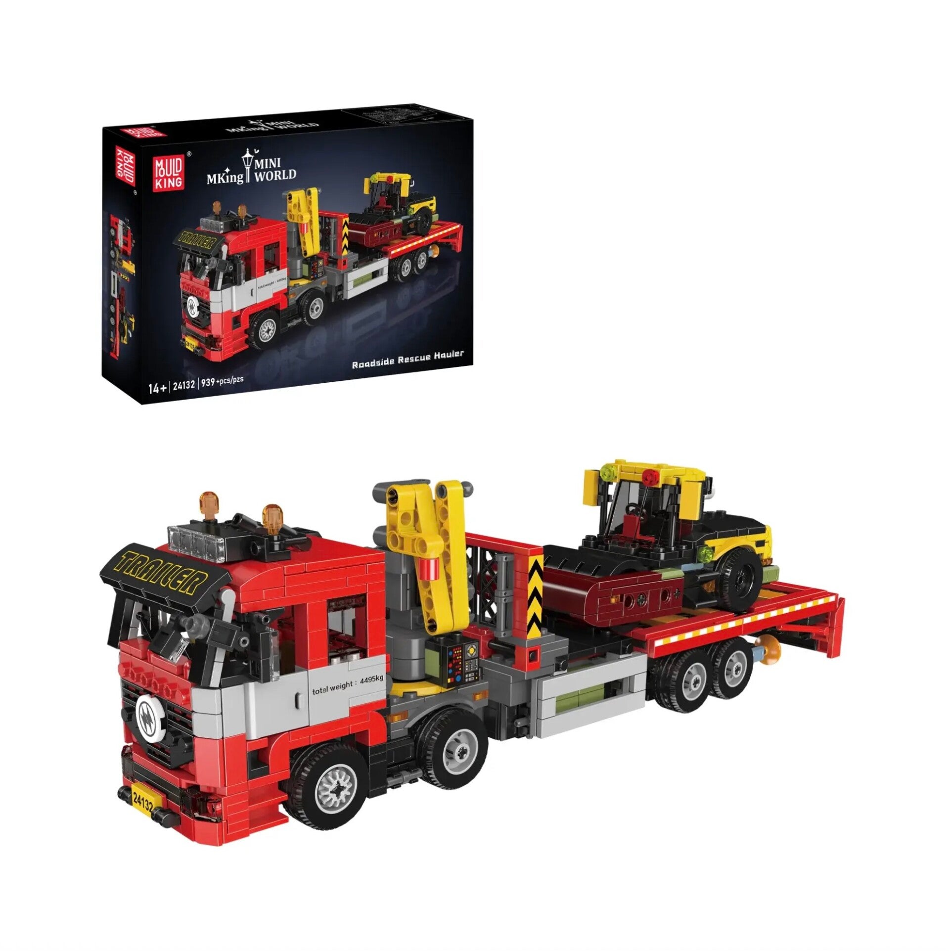 Mould King 24132 Abschleppwagen für Pannenhilfe