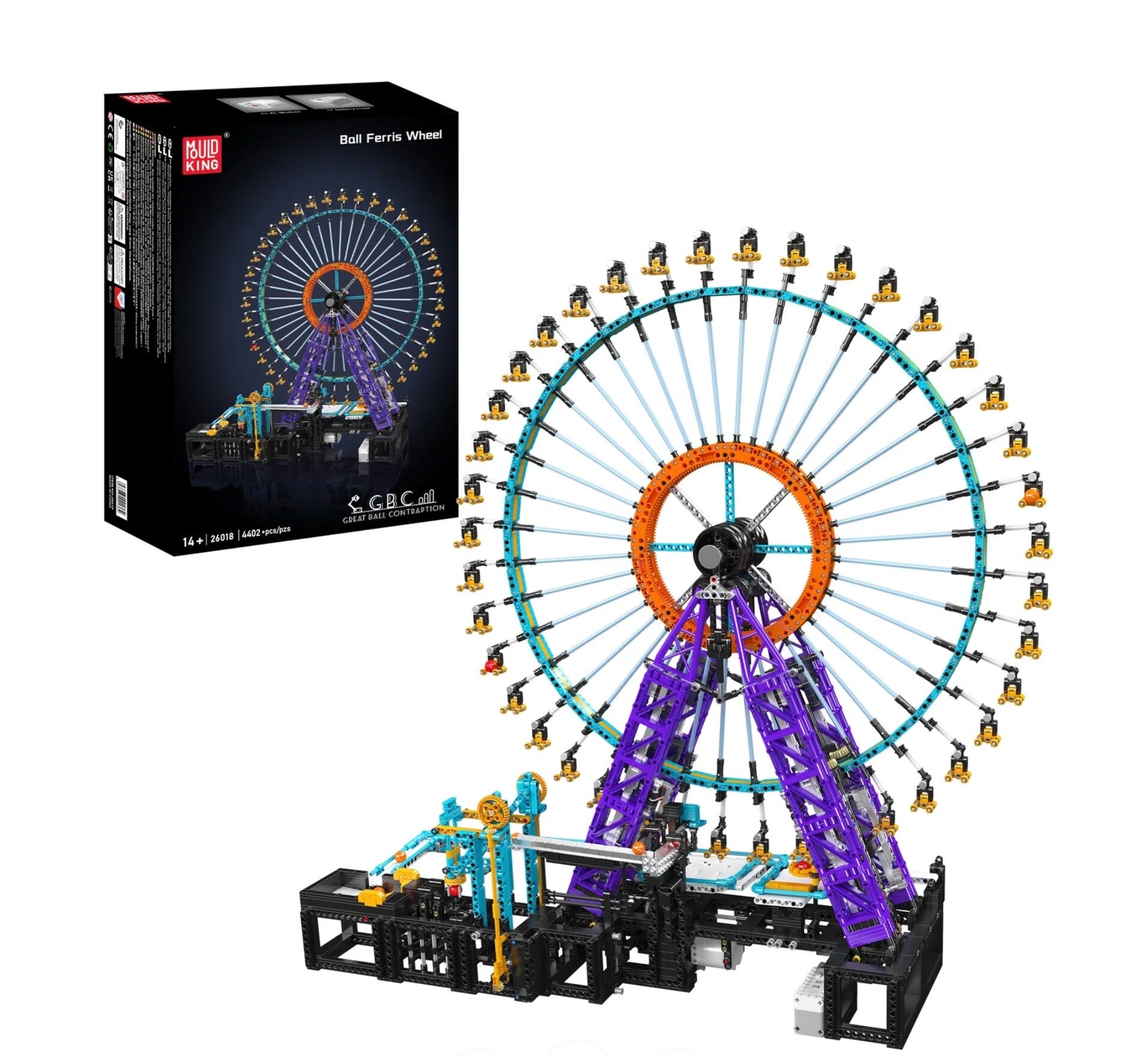 Mould King 26018 Riesenrad