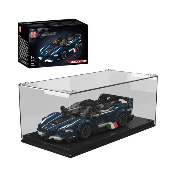 Mould King 27119 FXX-K EVO + Vitrine