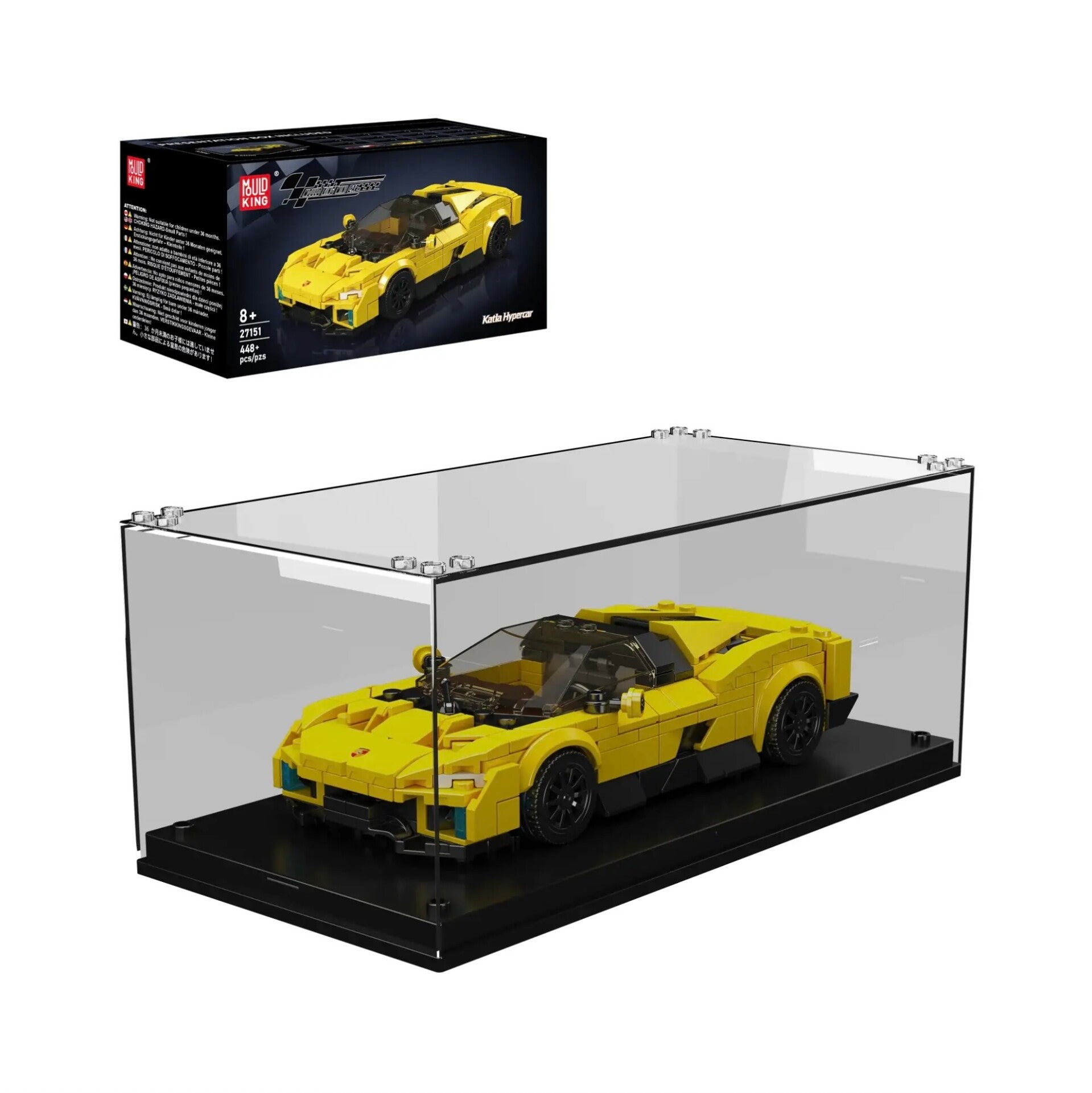 Mould King 27151 Katla Hyper + Vitrine
