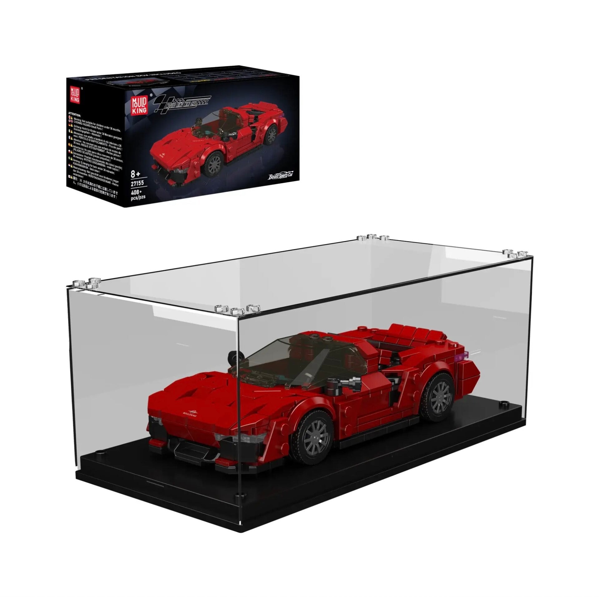 Mould King 27155 BeastSports + Vitrine