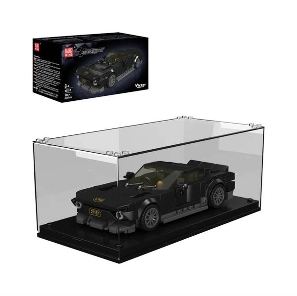 Mould King 27157 Victor Hypercar + Vitrine