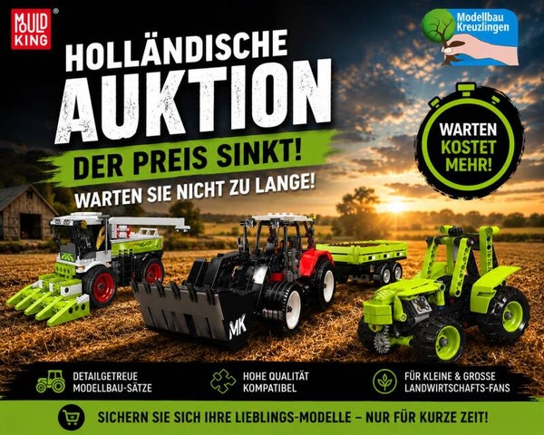 Mould King 3 Landwirtschaftliche Fahrzeuge