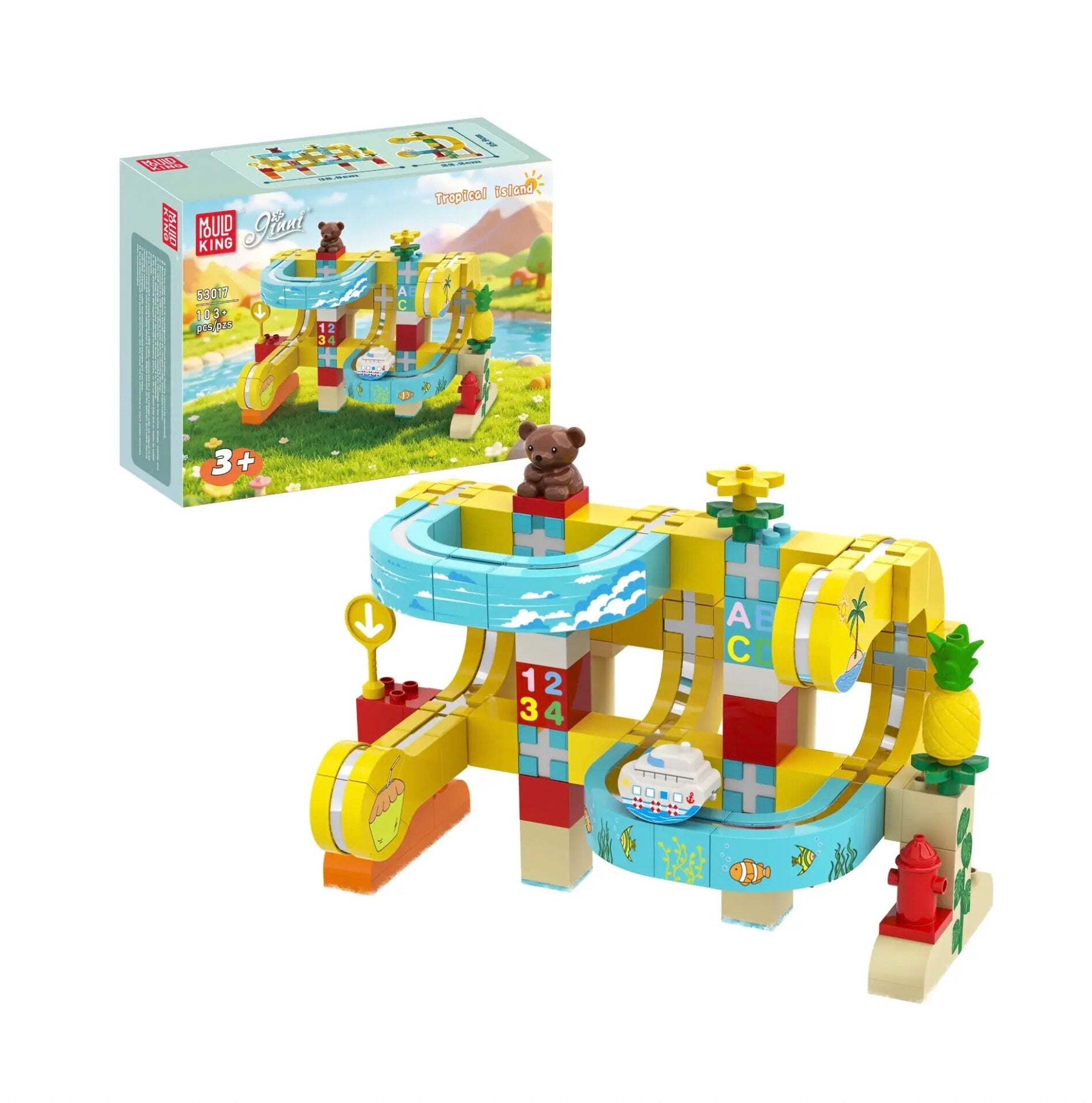 Mould King 53017 Tropical Island (DUPLO)