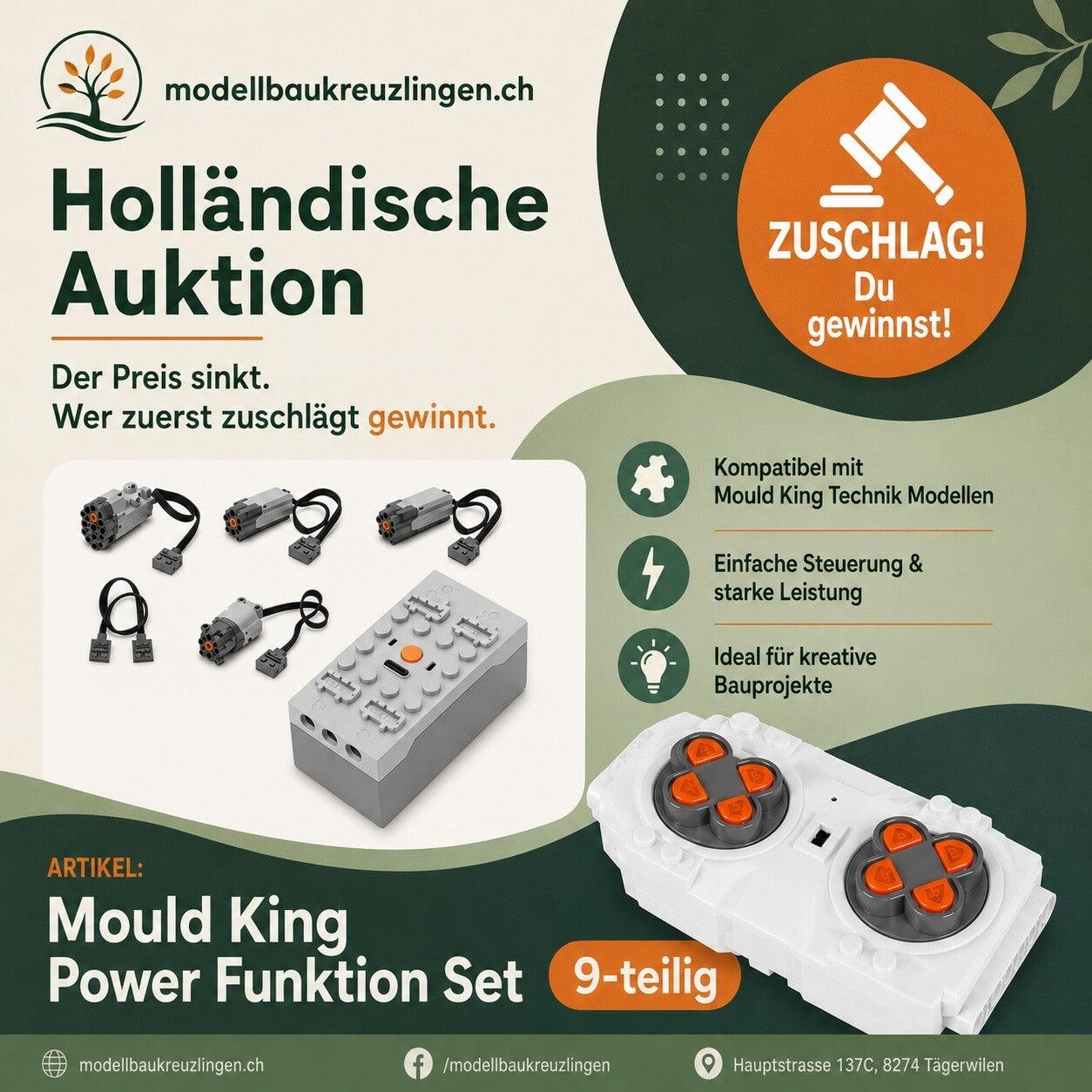 Mould King Power Funktion Set 9-teilig