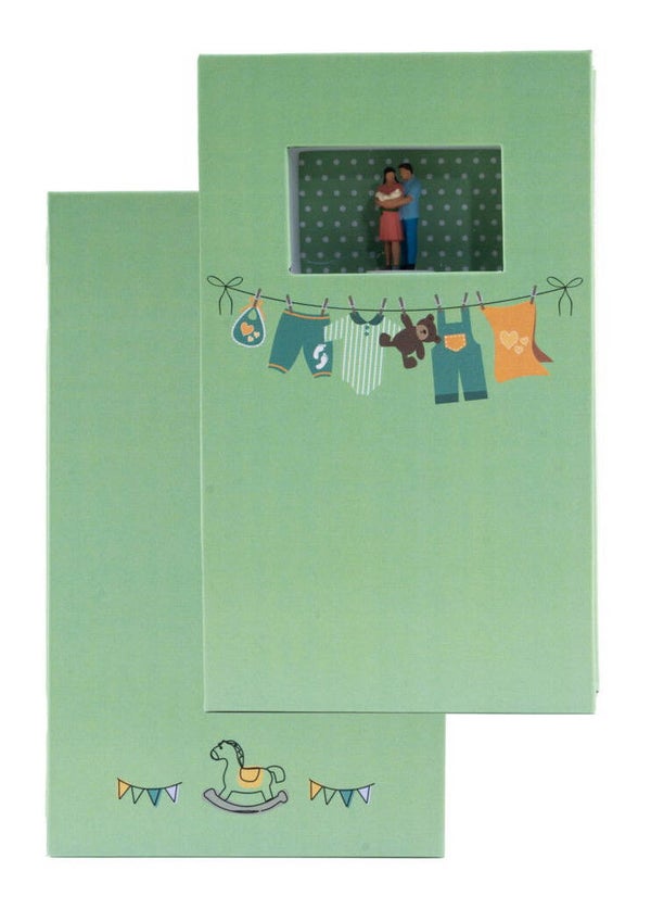 NOCH 99509 Geschenkbox Glückwunsch zum Baby